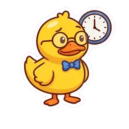 Quack Deadline reaction GIF