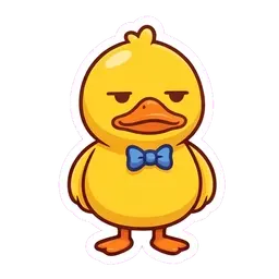 Quack Eye roll reaction GIF