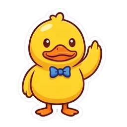Quack High five reaction GIF