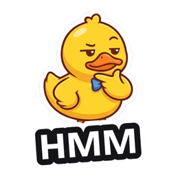 Quack HMM sticker