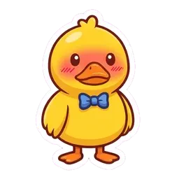 Quack Love reaction GIF
