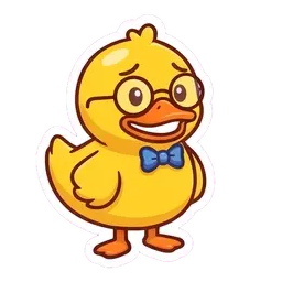 Quack Nervous reaction GIF