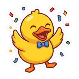 Quack Party reaction GIF