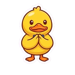 Quack Thank you reaction GIF