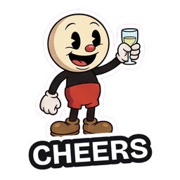 Ray Cheers sticker