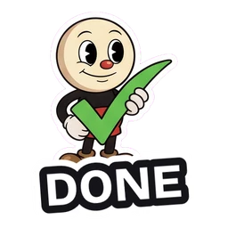 Ray Done sticker