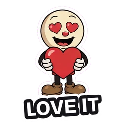 Ray Love It sticker