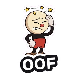 Ray OOF sticker